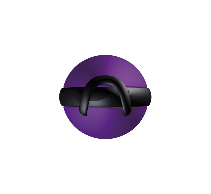 Вагинальные шарики Joydivision Joyballs secret single & double-set Фиолетовые/Розовые 3.7 см