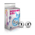Вагинальные шарики LoveToy Passion Dual Balls Серебристые