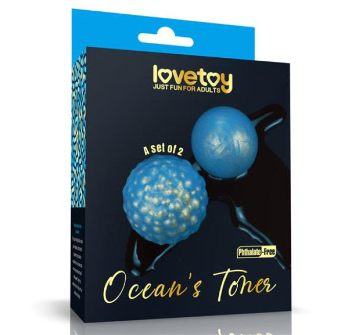 Вагинальные шарики LoveToy Ocean's Toner Egg Set
