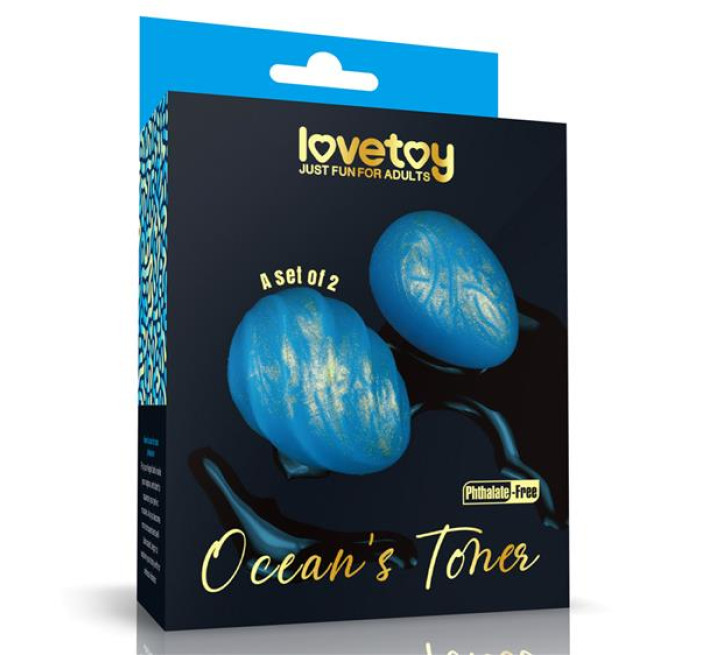 Вагинальные шарики LoveToy Ocean's Toner Egg Set II