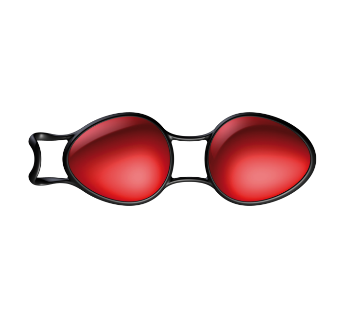 Вагінальні кульки Joydivision Joyballs secret Червоний/Чорний