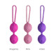 Вагінальні кульки Adrien Lastic Geisha Lastic Balls (L) Рожеві