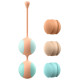 Вагинальные шарики Liebe Kewos - Peach/Mint, 5 шариков в комплекте, 15, 25, 35, 45 и 55 г