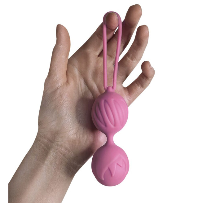 Вагінальні кульки Adrien Lastic Geisha Lastic Balls (L) Рожеві