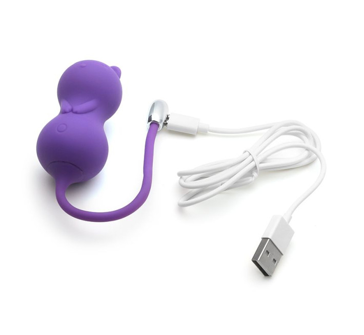 Вагинальные шарики с вибрацией KisToy Paula с пультом ДУ