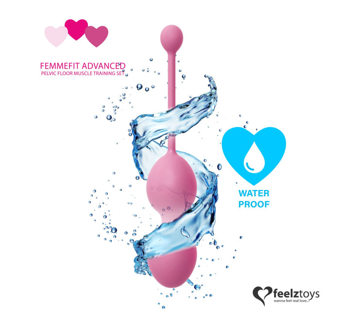Набор вагинальных шариков для продвинутых FeelzToys - FemmeFit Advanced Pelvic Muscle Training Set