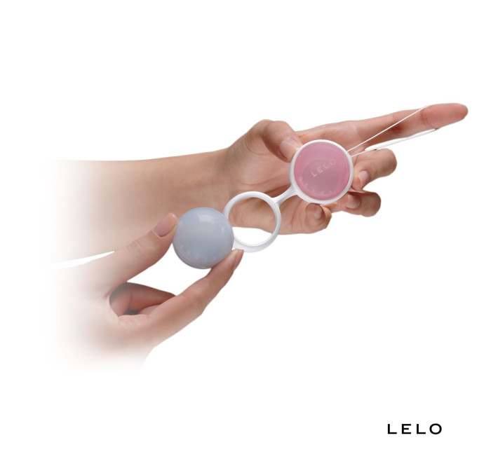 Набір вагінальних кульок LELO Beads Mini, діаметр 2,9 см, змінне навантаження, 2х28 та 2х37 г