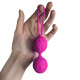 Вагінальні кульки Adrien Lastic Geisha Lastic Balls (L) Фуксія