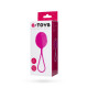Вагинальный шарик Toyfa A-Toys Keggel Balls Розовый