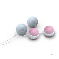 Набор вагинальных шариков LELO Beads Mini, диаметр 2,9 см, сменная нагрузка, 2х28 и 2х37 г Набор вагинальных шариков LELO Beads Mini, диаметр 2,9 см, сменная нагрузка, 2х28 и 2х37 г
