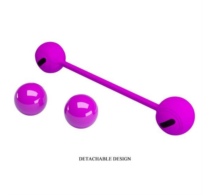 Вагінальні кульки Pretty Love Kegel Ball III Purple