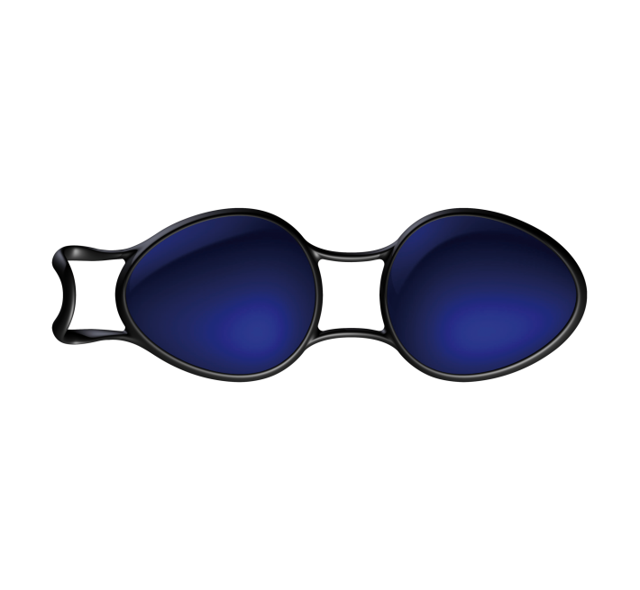 Вагинальные шарики Joydivision Joyballs secret Голубые/Черные 3.7 см