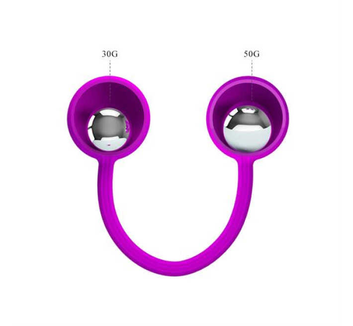 Вагінальні кульки Pretty Love Kegel Ball III Purple