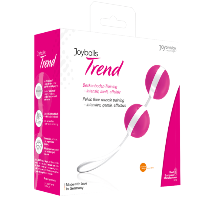 Вагінальні кульки Joydivision Joyballs Рожеві 15043