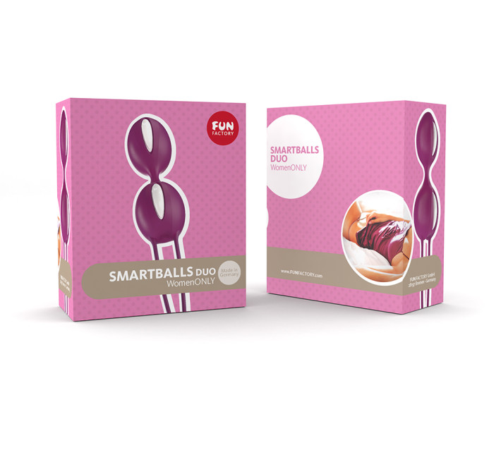 Вагінальні кульки Fun Factory Smartballs Teneo Duo Лілові