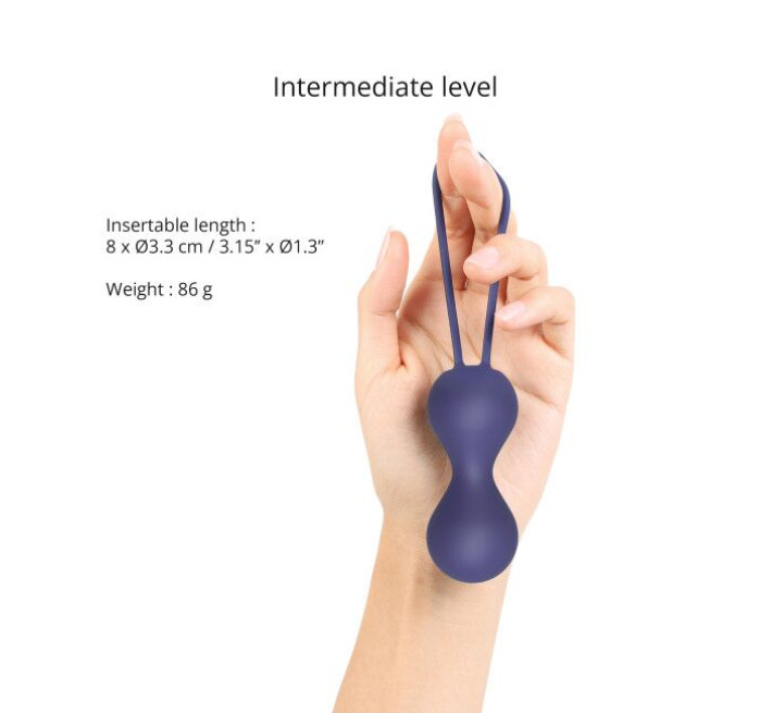 Вагинальные шарики Love To Love JOIA - MIDNIGHT INDIGO