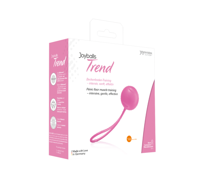 Вагінальна кулька Joydivision Joyballs single Лілова