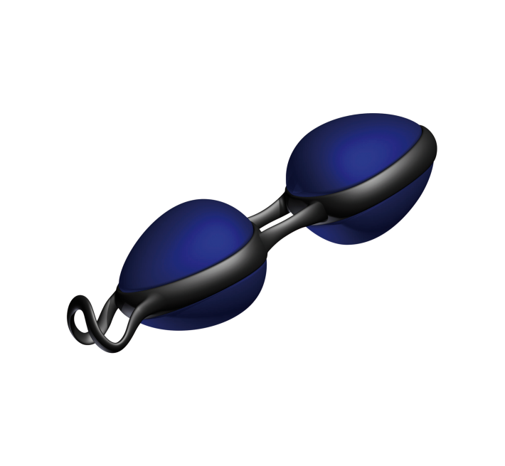 Вагинальные шарики Joydivision Joyballs secret Голубые/Черные 3.7 см