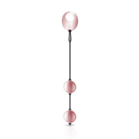 Металеві вагінальні кульки Rosy Gold - Nouveau Kegel Balls, вага 376гр, діаметр 2,8см Металеві вагінальні кульки Rosy Gold - Nouveau Kegel Balls, вага 376гр, діаметр 2,8см