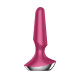 Анальная смарт-вибропробка Satisfyer Plug-ilicious 2 Бордовая