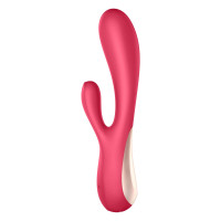 Смарт-вибратор кролик Satisfyer Mono Flex Красный, 2 мотора, управление через интернет