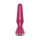 Анальная смарт-вибропробка Satisfyer Plug-ilicious 2 Бордовая