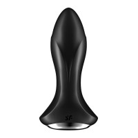 Анальна смарт-вібропробка із перлинним масажем Satisfyer Rotator Plug 1+ Black