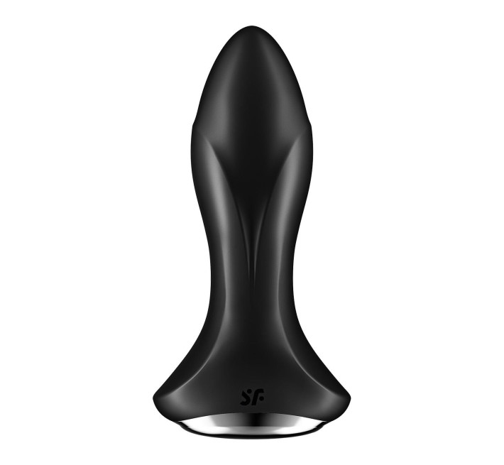 Анальна смарт-вібропробка із перлинним масажем Satisfyer Rotator Plug 1+ Black