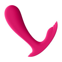 Смарт-вибратор в трусики Satisfyer Top Secret Pink влагалищно-клиторальный, 2 мотора