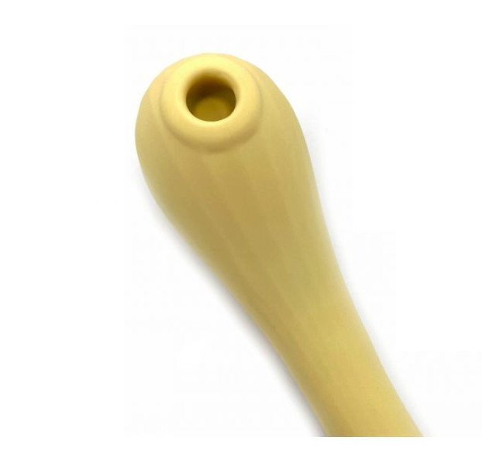 Вакуумный вагинально-клиторальный стимулятор Magic Motion Bobi Желтый