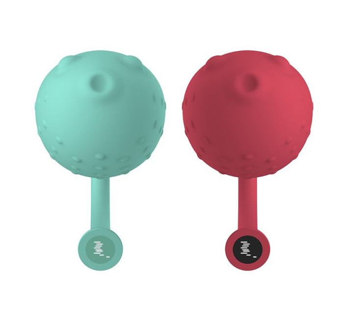 Смарт-виброяйцо Magic Motion Fugu Красное