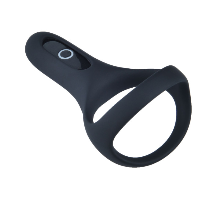 Двойное эрекционное кольцо Magic Motion Fun Town Rise Черное