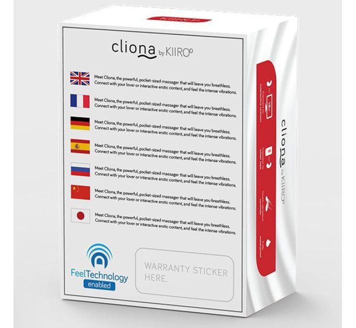 Інтерактивний мінівібратор Kiiroo Cliona фіолетовий