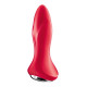 Анальная смарт-вибропробка с жемчужным массажем Satisfyer Rotator Plug 1+ Red