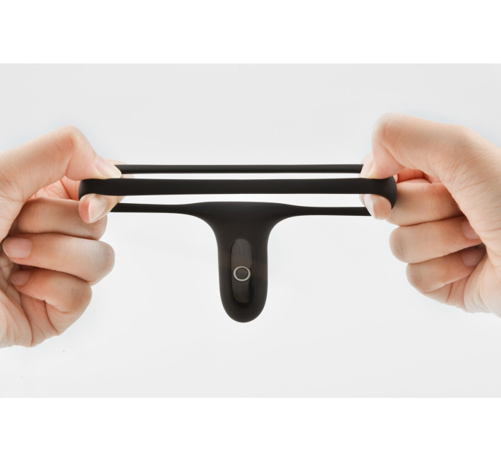 Двойное эрекционное кольцо Magic Motion Fun Town Rise Черное