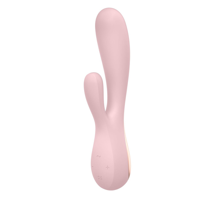 Смарт-вибратор кролик Satisfyer Mono Flex Лиловый, 2 мотора, управление через интернет