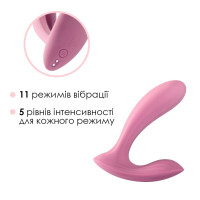 Смарт вибратор в трусики Svakom Erica, очень гибкий, 2 мотора.