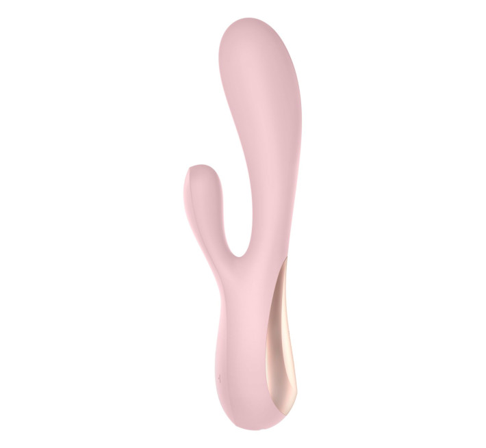 Смарт-вибратор кролик Satisfyer Mono Flex Лиловый, 2 мотора, управление через интернет