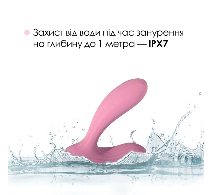 Смарт вибратор в трусики Svakom Erica, очень гибкий, 2 мотора.