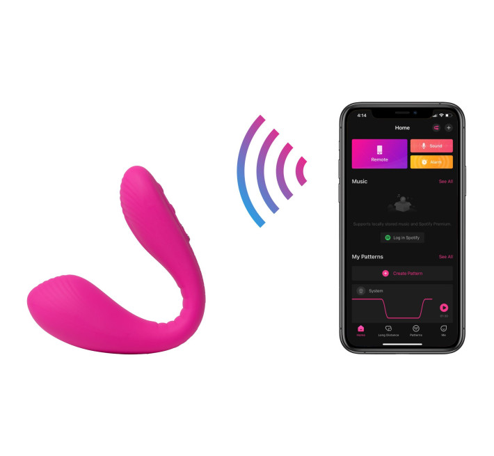 Двойной смарт вибратор Lovense Dolce (Quake)