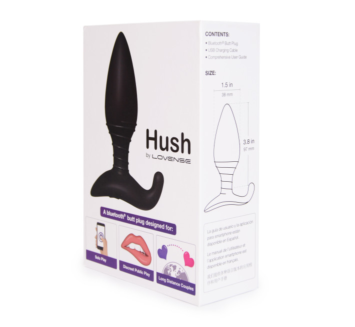 Анальна пробка Lovense Hush маленька