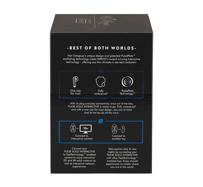 Интерактивный мастурбатор Hot Octopuss Pulse Solo Interactive powered by KIIROO