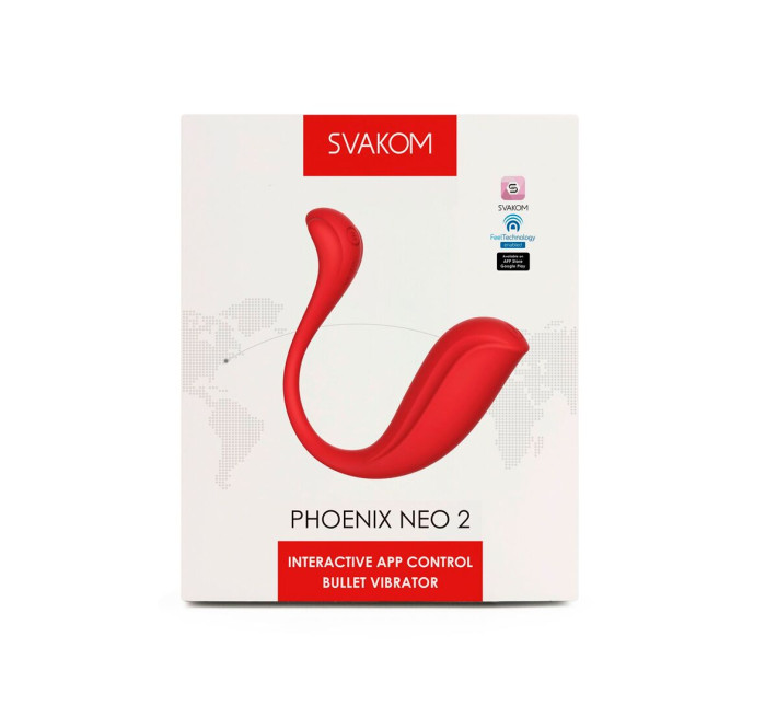 Інтерактивне віброяйце Svakom Phoenix Neo 2, оновлена модель