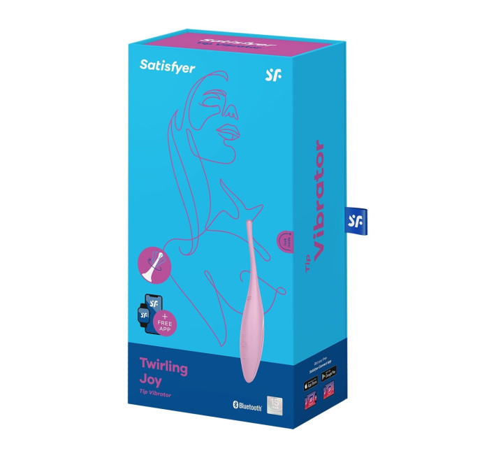 Смарт-вибратор для клитора Satisfyer Twirling Joy Розовый