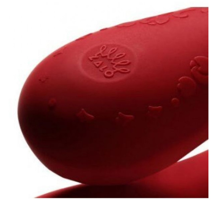 Вібромасажер з функцією керування зі смартфона Zalo Fanfan Червоний