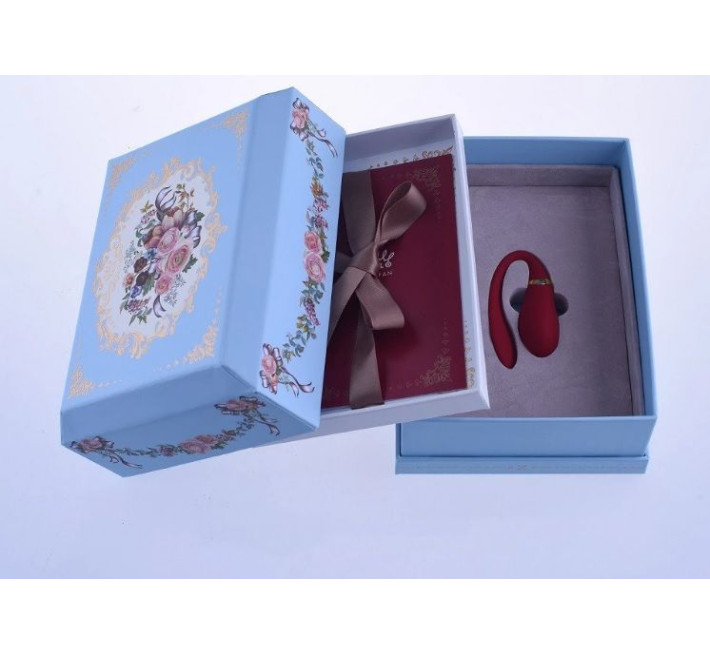 Вібромасажер з функцією керування зі смартфона Zalo Fanfan Червоний