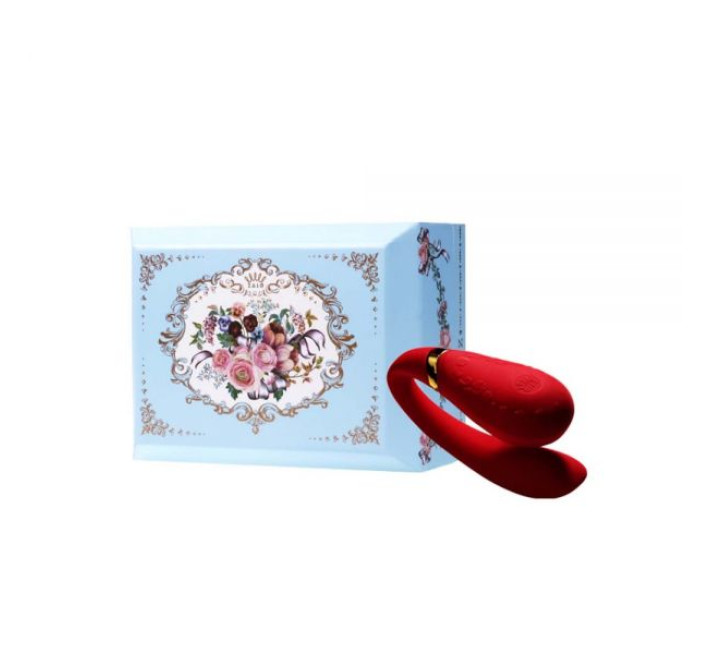 Вібромасажер з функцією керування зі смартфона Zalo Fanfan Червоний