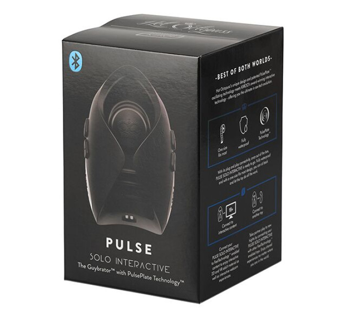 Интерактивный мастурбатор Hot Octopuss Pulse Solo Interactive powered by KIIROO