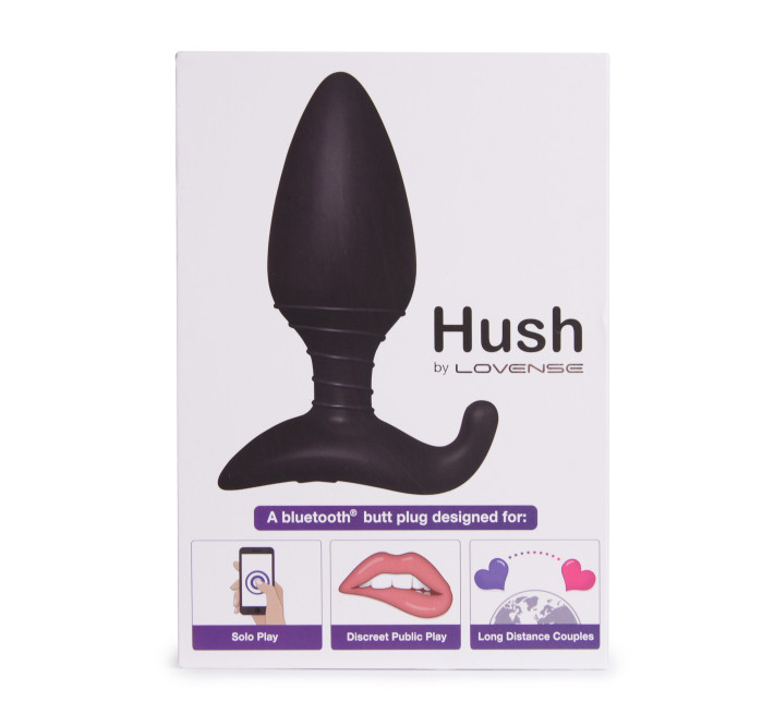 Анальна пробка Lovense Hush середня