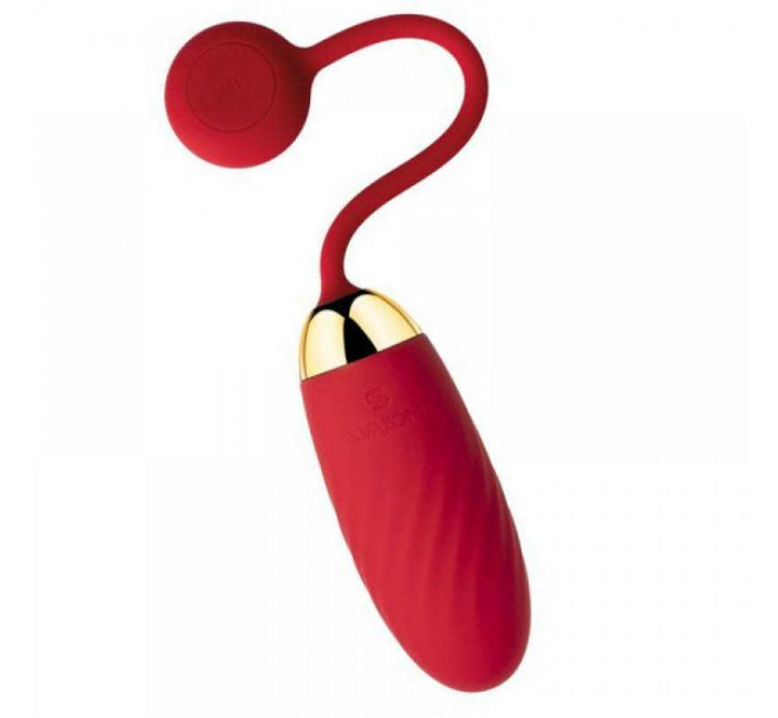 Віброяйце Svakom Ella Red з функцією управління смартфоном